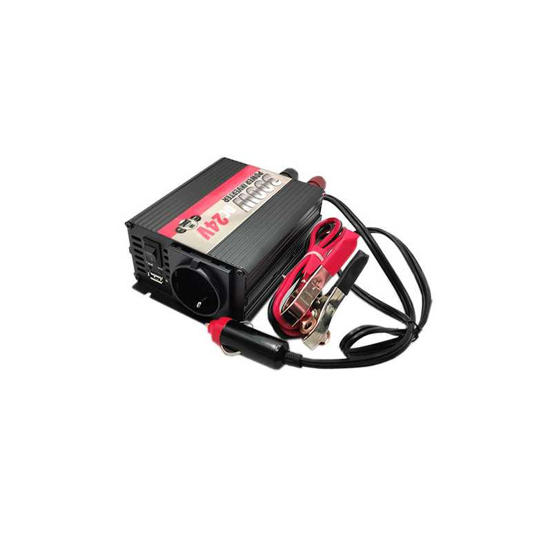 Inverter 24V-220V, 300W