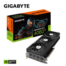 Graphics Card, GIGABYTE, NVIDIA GeForce RTX 4060 Ti, 8 GB, GDDR6, 128 bit, PCIE 4.0 16x, 2xHDMI, 2xDisplayPort, GV-N406T