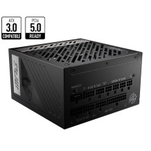 Power Supply, MSI, 1000 Watts, Efficiency 80 PLUS GOLD, PFC Active, MPGA1000GPCIE5