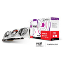 Graphics Card, SAPPHIRE, AMD Radeon RX 7700 XT, 12 GB, GDDR6, 192 bit, PCIE 4.0 16x, 2xHDMI, 2xDisplayPort, 11335-03-20G