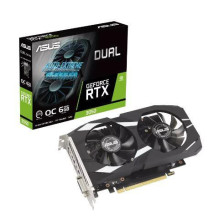 Vaizdo plokštė, ASUS, NVIDIA GeForce RTX 3050, 6 GB, GDDR6, 96 bitų, PCIE 4.0 16x, dviejų lizdų ventiliatorius, 1xDVI-D,