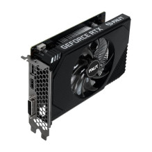 Vaizdo plokštė, PALIT, NVIDIA GeForce RTX 3050, 6 GB, GDDR6, 96 bitų, PCIE 4.0 16x, GPU 1442 MHz, vieno lizdo ventiliato