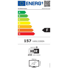 Televizorius, LG, 86&quot;, belaidis LAN, Bluetooth, juodas, 86UR781C0LB