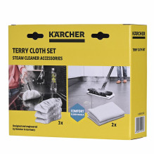 Cleaning Cloths - Kärcher 6.960-019.0 Cotton Washable White 5 pcs.