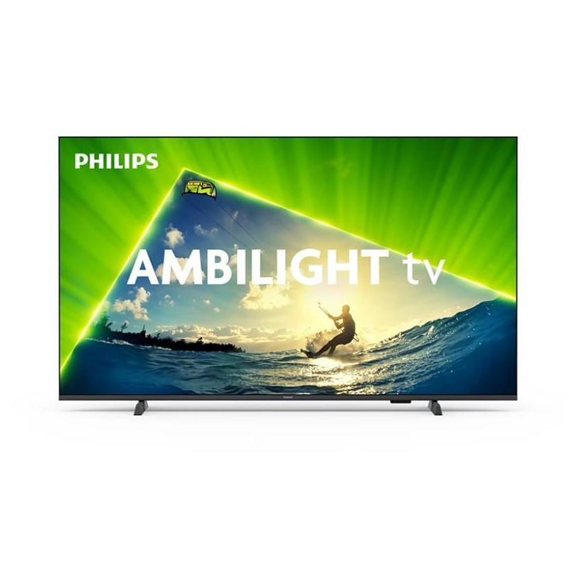 TV Set, PHILIPS, 55&quot;, 4K / Smart, 3840x2160, Wireless LAN, Bluetooth, Titan OS, 55PUS8209 / 12