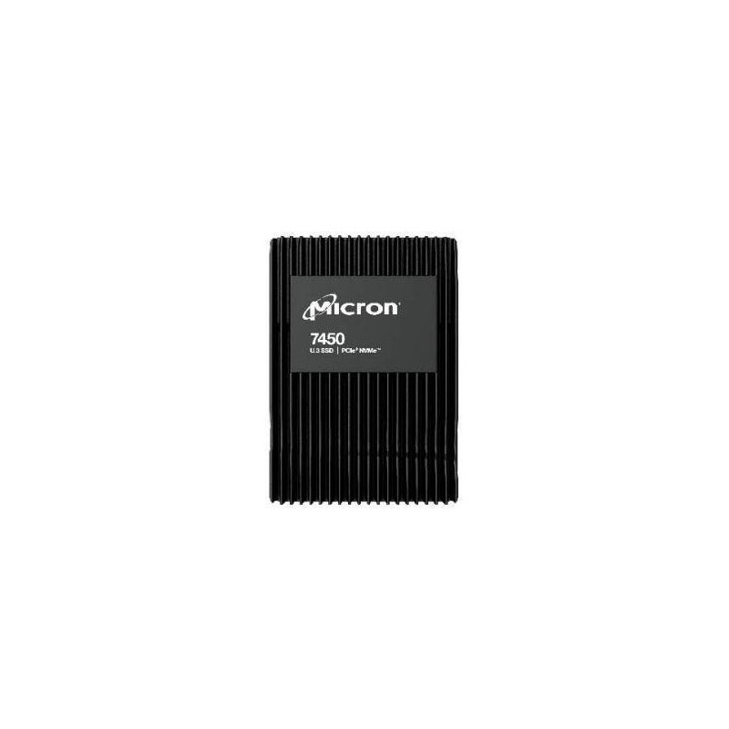 SSD, MICRON, SSD series 7450 PRO, 1.92TB, PCIE, NVMe, NAND flash technology TLC, Write speed 5600 MBytes / sec, Read spe