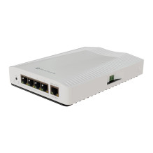 Jungiklis, MIKROTIK, 1x10Base-T / 100Base-TX / 1000Base-T, 4x10GbE, PoE prievadai 1, CRS304-4XG-IN