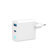 CHARGER USB 45W 2PORT GAN / TA-UC-PDQC45L-W-01 GEMBIRD