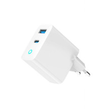 CHARGER USB 45W 2PORT GAN / TA-UC-PDQC45L-W-01 GEMBIRD