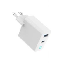 CHARGER USB 45W 2PORT GAN / TA-UC-PDQC45L-W-01 GEMBIRD