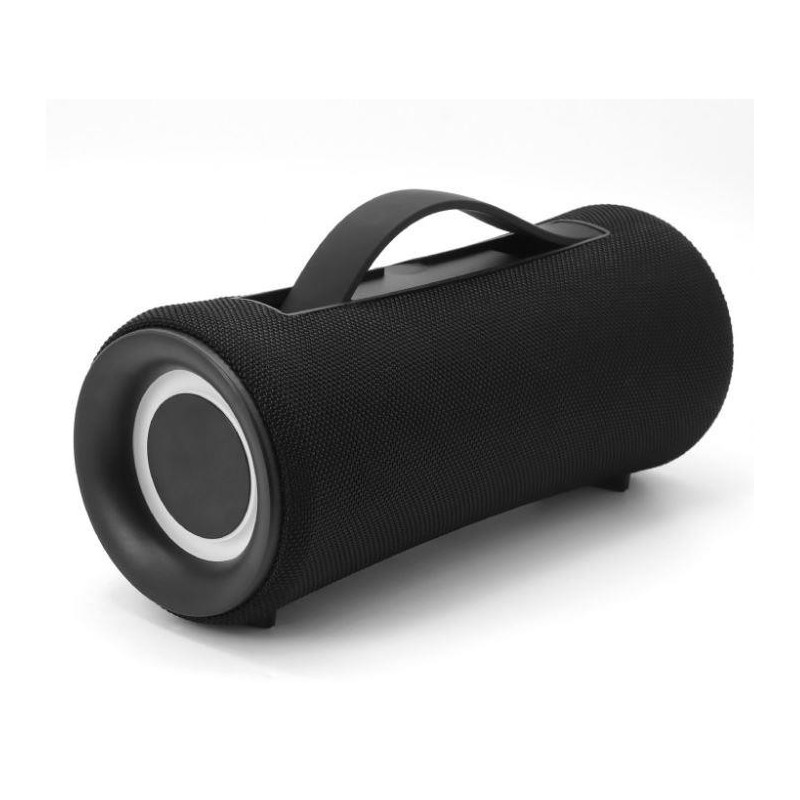 Portable Speaker, GEMBIRD, Black, Wireless, 1xUSB-C, SPK-BT-LED-04