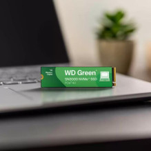 SSD, WESTERN DIGITAL, Green, 1TB, M.2, PCIe Gen4, NVMe, Write speed 4200 MBytes / sec, Read speed 5000 MBytes / sec, 2.3