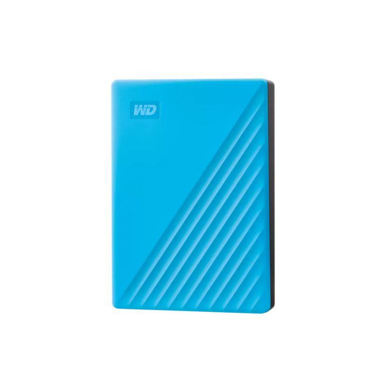 Išorinis HDD, WESTERN DIGITAL, „My Passport“, 6 TB, USB 2.0, USB 3.2, „Sky Blue“, WDBR9S0060BBL-WESN