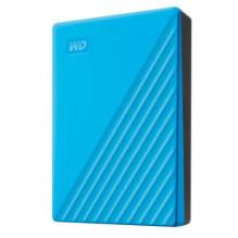 Išorinis HDD, WESTERN DIGITAL, „My Passport“, 6 TB, USB 2.0, USB 3.2, „Sky Blue“, WDBR9S0060BBL-WESN