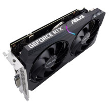 Vaizdo plokštė, ASUS, NVIDIA GeForce RTX 3050, 8 GB, GDDR6, 128 bitų, PCIE 4.0 16x, dviejų lizdų ventiliatorius, 1xDVI-D