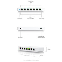 Jungiklis, UBIQUITI, Ultra, USW-Ultra-210W (202W), 30 W, USW-ULTRA-210W