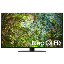 TV Set, SAMSUNG, 85&quot;, 4K / Smart, QLED, 3840x2160, Wireless LAN, Bluetooth, Tizen, Black, QE85QN90DATXXH