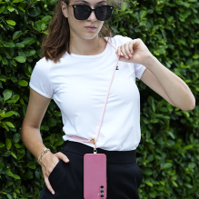 Stoyobe Phone Lanyard Silicone Lanyard for Phone - Pink