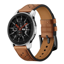 Tech-Protect Leather Strap for Samsung Galaxy Watch 46mm - Brown