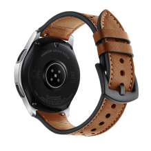 Tech-Protect Leather Strap for Samsung Galaxy Watch 46mm - Brown