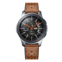 Tech-Protect Leather Strap for Samsung Galaxy Watch 46mm - Brown