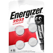 Button batteries - Energizer CR2032 4 pcs.