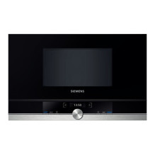 Microwave Oven - Siemens BF634LGS1 21L 900W Black, Stainless Steel