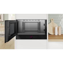 Microwave Oven - Bosch Serie 8 BFL7221B1 21 L 900 W Black