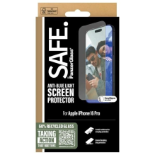 SAFE by PanzerGlass Screen Protection Anti-blue Light tempered glass for iPhone 16 Pro - transparent