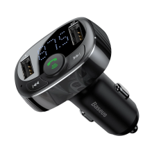 Bluetooth transmitter / car charger Baseus S-09A (Overseas Edition) - black