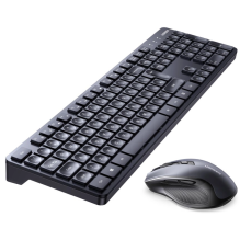 Ugreen MK006 wireless mouse and keyboard set 2.4Ghz - black