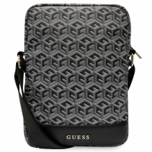 Guess Bag GUTB10HGCFSEK 10&quot; black / black GCube Stripe Tablet Bag