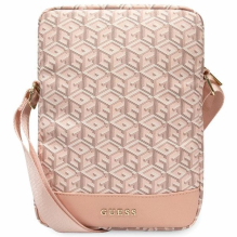 Guess Bag GUTB10HGCFSEP 10&quot; pink / pink GCube Stripe Tablet Bag