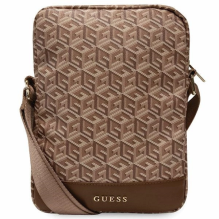 Guess Bag GUTB10HGCFSEW 10&quot; brown / brown GCube Stripe Tablet Bag