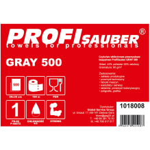 Gray nonwoven industrial cleaning cloth ProfiSauber GRAY 500