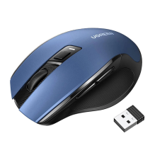 Ugreen MU006 optical wireless USB mouse 2.4GHz 4000 DPI - blue