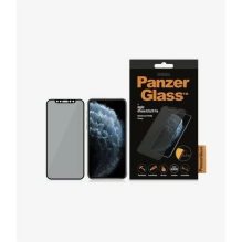 PanzerGlass E2E Super+ privatumo grūdintas stiklas, skirtas iPhone X / XS / 11 Pro - su juodu rėmeliu