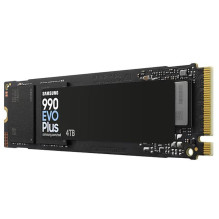 SSD, SAMSUNG, 990 EVO Plus, 4TB, M.2, PCIe Gen5, NVMe, TLC, Write speed 6300 MBytes / sec, Read speed 7250 MBytes / sec,