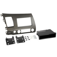 Radio frame 2 din honda civic hybrid (fd3) 04 / 2006 - 2010 anthracite