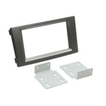 Radio frame 2 din Iveco Daily IV / V AB 05 / 2006 - 06 / 2014 dark gray