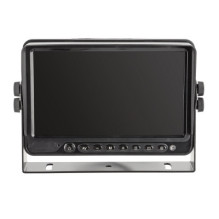 7 inch monitor with 4 x video inputs, guide lines, mirroring, and split screen function.