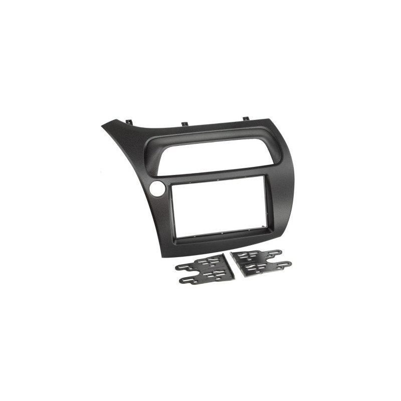 Radio frame 2 din honda civic viii ufo 2006 - 2011 black