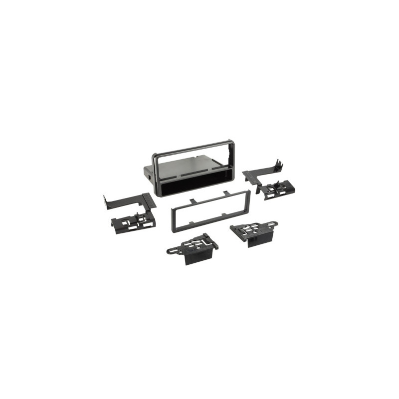 1 din radio frame with storage compartment Toyota Hilux 2005 - 2011