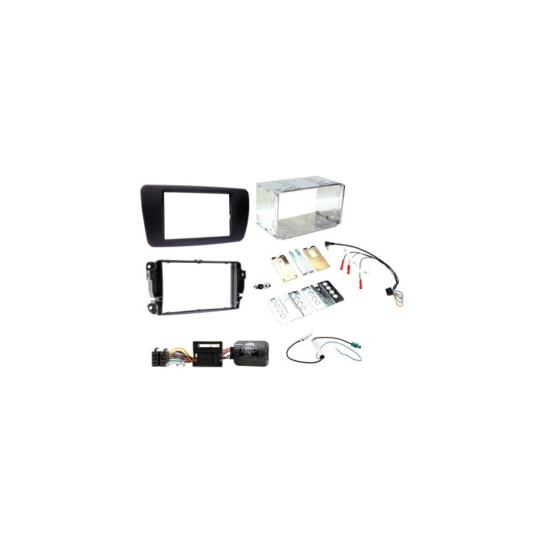 Installation kit 2 din Seat Ibiza 2008 - 2014