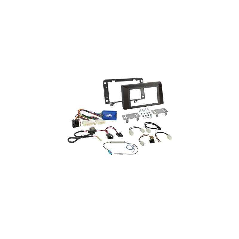 Installation kit 2 din Dacia Duster (sr) 09 / 2021-