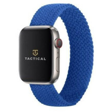 Tactical Braided String Band for Watch 1 / 2 / 3 / 4 / 5 / 6 / 7 / SE 42 / 44 / 45mm size M Blue