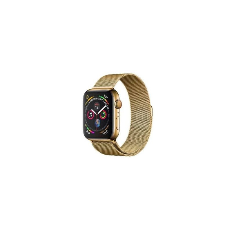 iLike Apple Magnetic Strap Watch 7 45mm Magnetic Band Bracelet Bracelet Gold