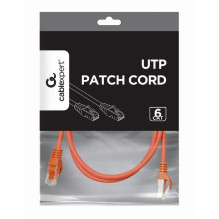 PATCH CABLE CAT6 UTP 1M / RED PP6U-1M / R GEMBIRD