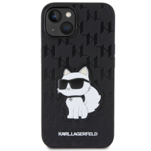 Karl Lagerfeld KLHCP14MSAKHPCK iPhone 14 Plus 6.7&quot; black / black Saffiano Monogram Choupette