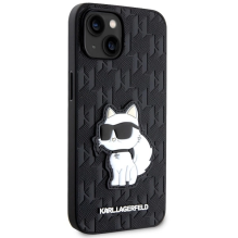 Karl Lagerfeld KLHCP14MSAKHPCK iPhone 14 Plus 6.7&quot; black / black Saffiano Monogram Choupette